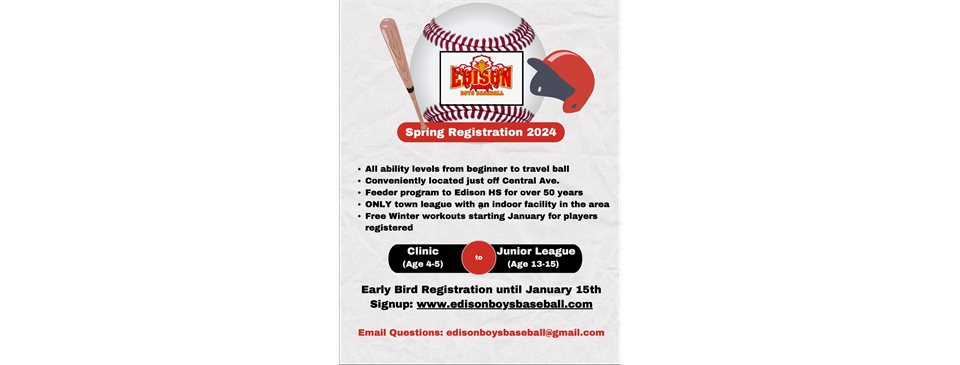 2024 Spring Registration